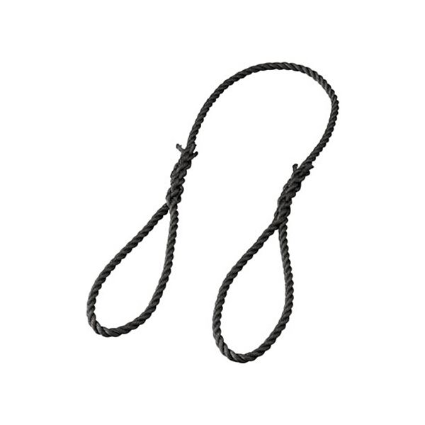 (まとめ) TRUSCO 台付ポリプロンピレンロープ 9mm×1m TPP-91 1本 【×5セット】