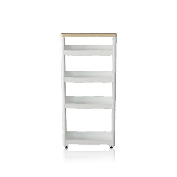 キッチン収納 収納棚 5段 約幅12.5cm ポリプロピレン すき間収納 スマートワゴンFit リビング ダイニング 台所