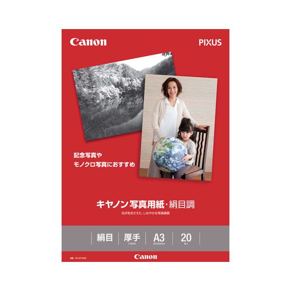 A3 Size Paper - (まとめ) キヤノン Canon 写真用紙・絹目調 印画紙タイプ SG-201A320 A3 1686B008 1冊（20枚） 【×5セット】