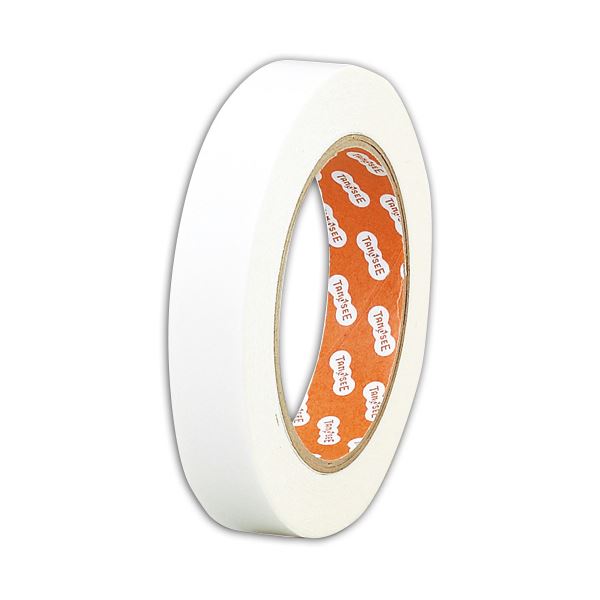 (まとめ) TANOSEE オリジナル両面テープ 20mm×20m 1巻 【×30セット】