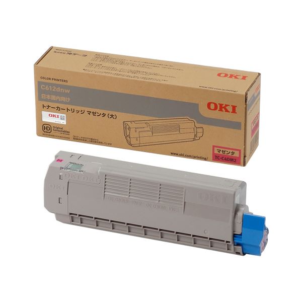 Refill Ink - 沖データ 大容量トナーカートリッジ マゼンタ TC-C4DM2 1個