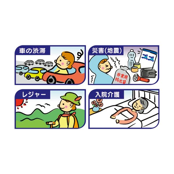 ケンユー 携帯ミニトイレ プルプル 18AP-20 1パック（18個） 3