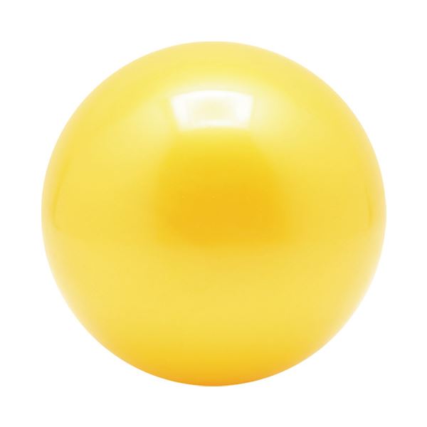 (まとめ) 池田工業社 フレンドボール 8号 黄色 【×5セット】