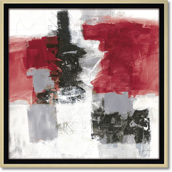 Gel加工 アブストラクトコレクション ジェーン・デイビス 「アクション レッド ブラック」(3)