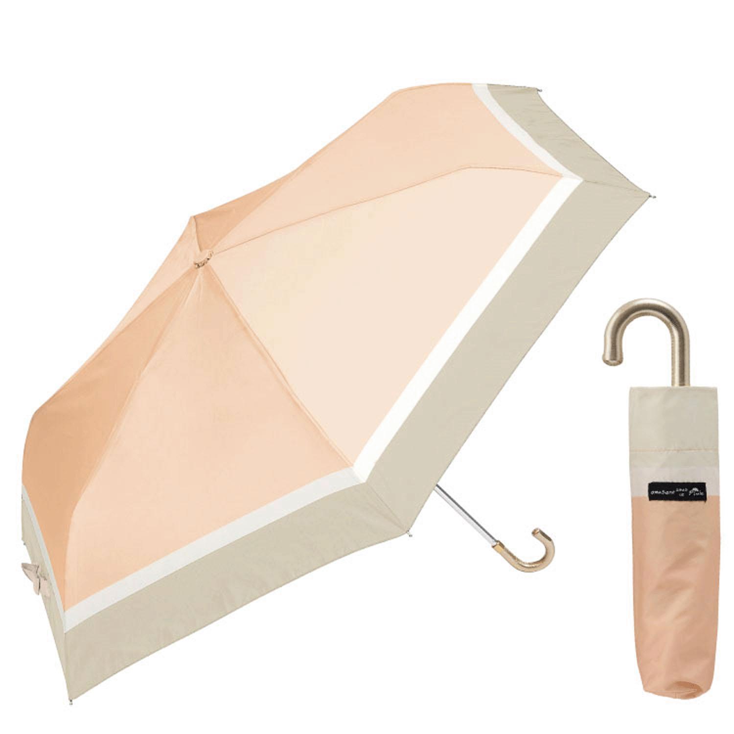 風でひっくり返っても元に戻る耐風骨の折り畳み雨傘。服装を選ばない1本は持っておきたい必需デザイン。人気のバイカラー。他店舗でも併売しているため、一部在庫切れが起きる場合がございます。そのため一部取り寄せとなり、遅延やキャンセルとなる場合がございます。