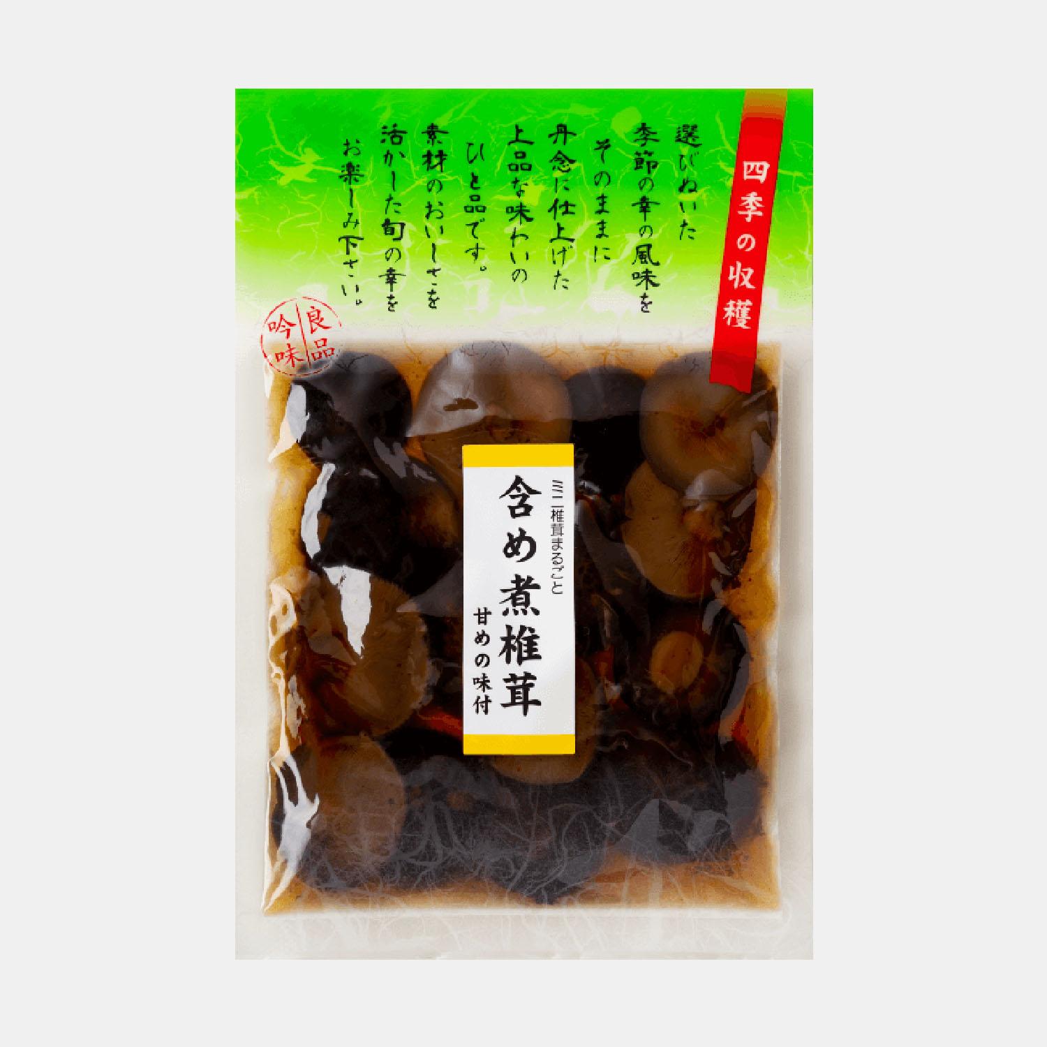 含め煮椎茸 130g 4点入り