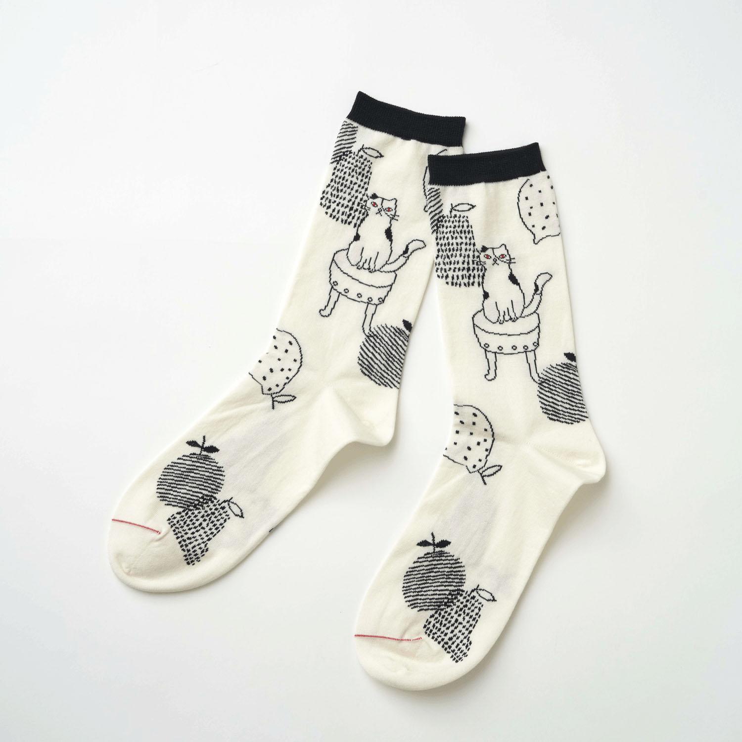 素材：コットン、ナイロン、ポリウレタン産地：日本サイズ：フレイヤ36〜38（約23〜25cm）他店舗でも併売しているため、一部在庫切れが起きる場合がございます。そのため一部取り寄せとなり、遅延やキャンセルとなる場合がございます。