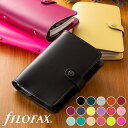 ファイロファックス システム手帳 ロックウッド ジップ Lockwood zip A5サイズ Filofax フルグレインバッファローレザー 艶出し仕上げ 2024年ダイアリー付き 牛革 本革 メンズ レディース 6穴 リング径25mm デスクサイズ