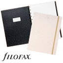 ファイロファックス 詰め替え可能ノートブック A4サイズ コンフェッティ Confetti A4 Notebook Rose Quartz Filofax