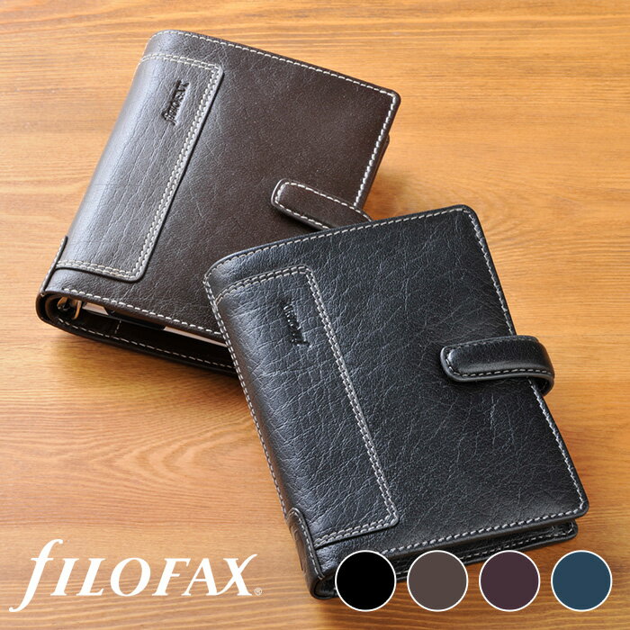ファイロファックス 　システム手帳 　ホルボーン　ミニ6穴サイズ　ポケット　スモール　2022年ダイアリー付き　6穴　リング径15mm 　メンズ　レディース　ソフトバッファローレザー　牛革　本革　Holborn 　filofax