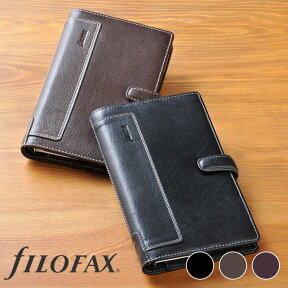 ファイロファックス システム手帳 ホルボーン バイブルサイズ 聖書サイズ Filofax 6穴 リング径15mm ソフトバッファローレザー 2023年ダイアリー付き 手帳 Holborn メンズ レディース 牛革 本革 ベルトボタン留め式