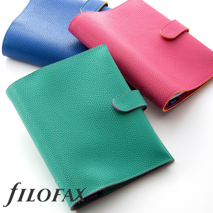 ファイロファックス システム手帳 Filofax ポップ A5サイズ 6穴 リング径30mm デスクサイズ 合皮 柔軟構造 メンズ レディースPop