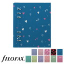 ファイロファックス システム手帳 クリップブック ラブ A5サイズ Filofax Clipbook Love 合皮素材 デスクサイズ 6穴 リング径25mm