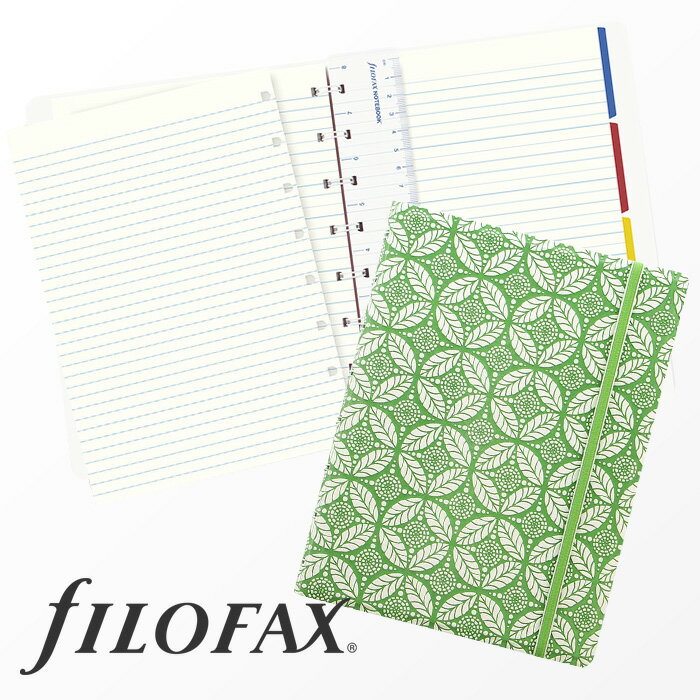 インプレッション Impressions ノートブック NoteBooks A5 Green White ファイロファックス filofax ノートブック 115041