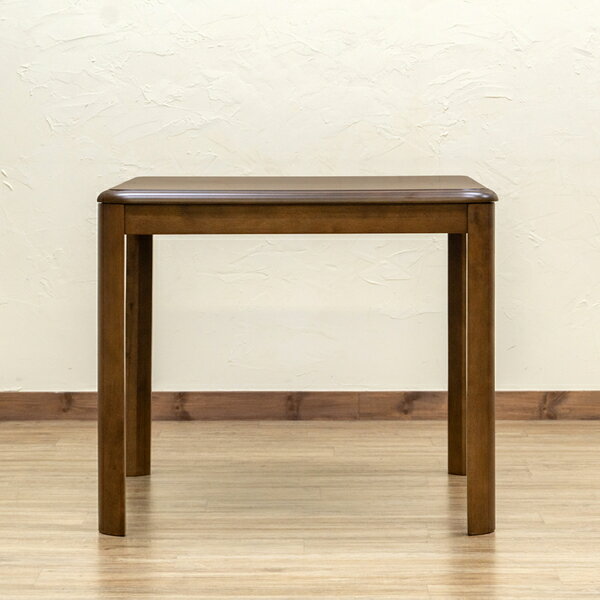 ダイニングコタツ 80×80cm 正方形 手元コントローラー ブラウン （BR） 組立品【代引不可】