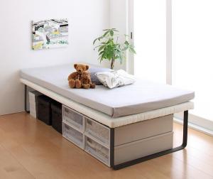 親子ベッド薄型軽量ボンネルコイルマ...