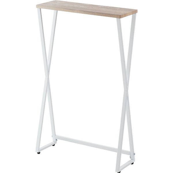 コンソール ホワイト （約W51×D19×H81cm） 組立式