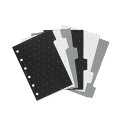 ファイロファックス システム手帳 リフィル 仕切り ミニ6穴サイズ スモール ポケットサイズ ムーンライト Moonlight Filofax