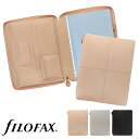 ファイロファックス 多機能フォルダー ノートカバー A4サイズ ジップ クラシック ステッチ フォリオ Classic Stitch Soft Zip Foli...