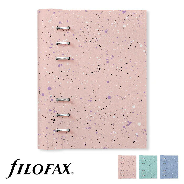 ファイロファックス システム手帳 クリップブック エクスプレッション バイブルサイズ Filofax Clipbook Expressions 合皮素材 聖書サイズ 6穴 リング径25mm