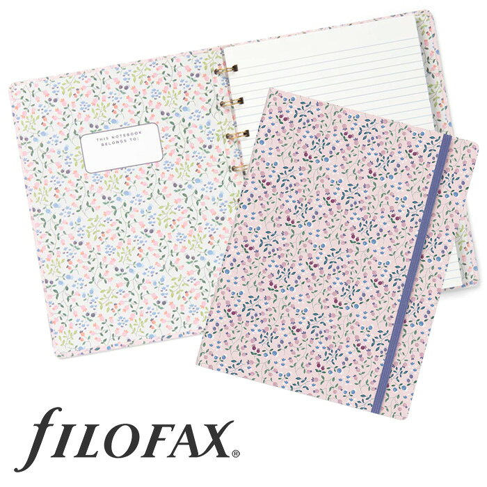 其它 - ファイロファックス 詰め替え可能ノートブック A5サイズ メドウ Filofax Meadow Notebook