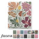 ファイロファックス システム手帳 クリップブック フローラル A5サイズ Filofax Clipbook Floral 合皮素材 デスクサイズ 6穴 リング径25mm(3)