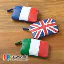 mywalit マイウォリット 国旗柄の小銭入れ 国旗 コインケース コインパース 小銭入れ 小物入れ メンズ レディース カラフル 革 レザー ブランド コン...