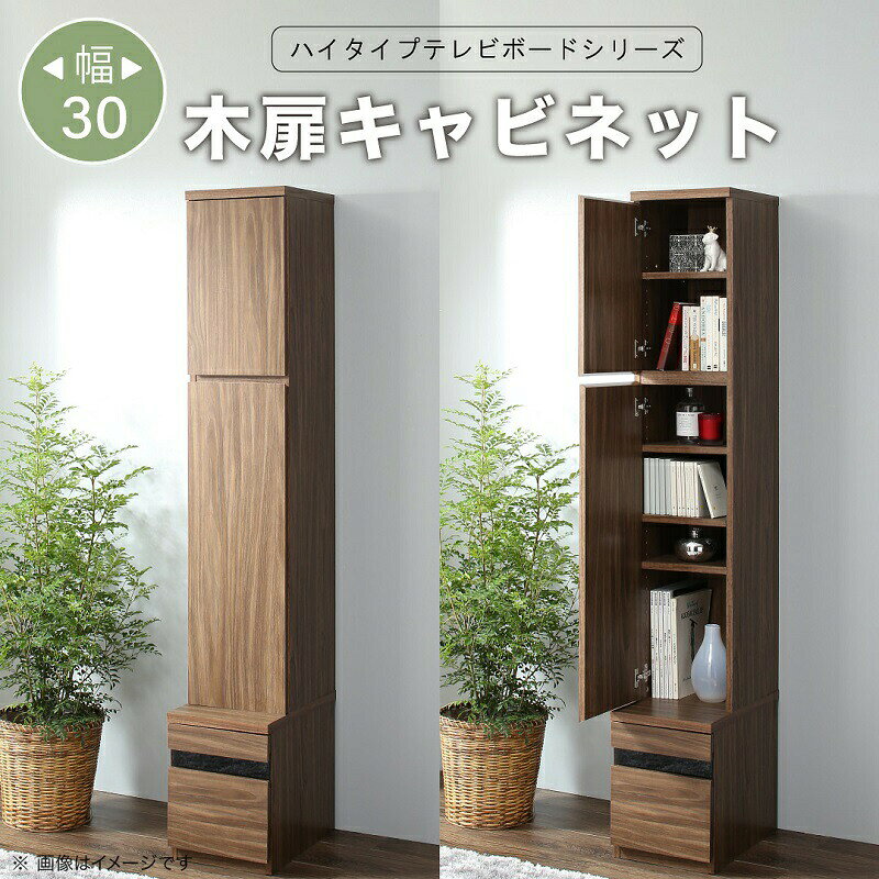存儲家具 - テレビボード テレビ台 TV台 ハイタイプ 55型 55インチ 大型テレビ 収納 シリーズ 収納付き 棚 キャビネット 家電収納 引き出し AVラック ディスプレイ 木目 鏡面 強化壁面 キャビネット 木扉