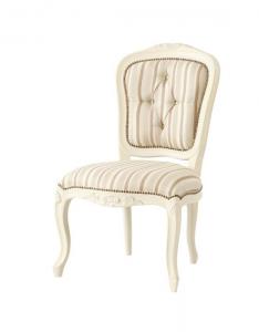 テイストファニチャー（ダイニングシリーズ） ヨーロピアンクラシックデザイン アンティーク調ダイニング ダイニングチェア 1脚 肘なし