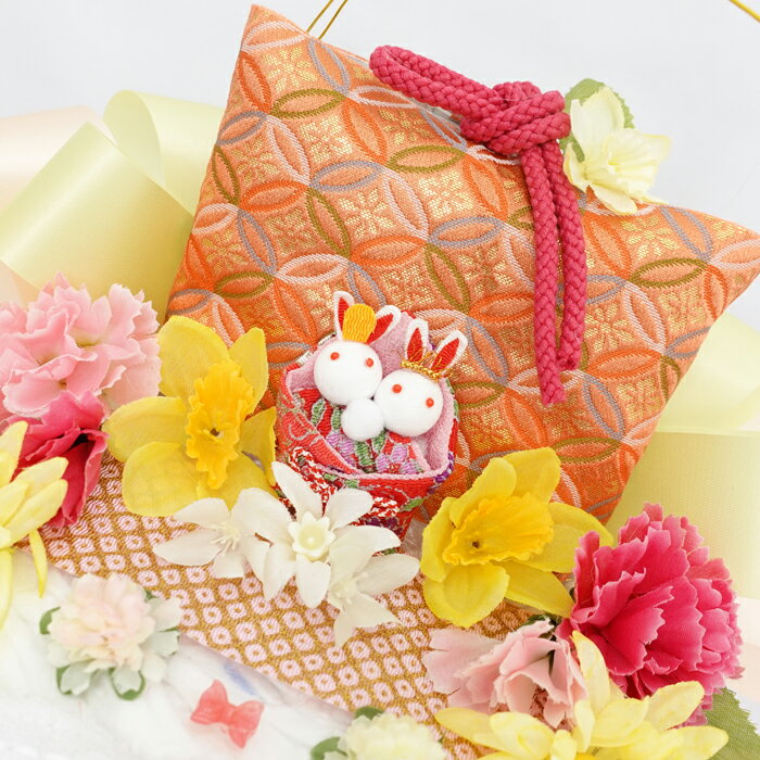 出産祝い★[初節句]赤ちゃんのひな祭り・送料無料♪あす楽★【おひな様オムツケーキ『花ひな』】桃の節句1段★スタイ付♪おひなさま　【レビューで、次回使える10％引クーポンプレゼント！】【おむつケーキ　出産祝い SMTB】【楽ギフ_包装】【あす楽対応】