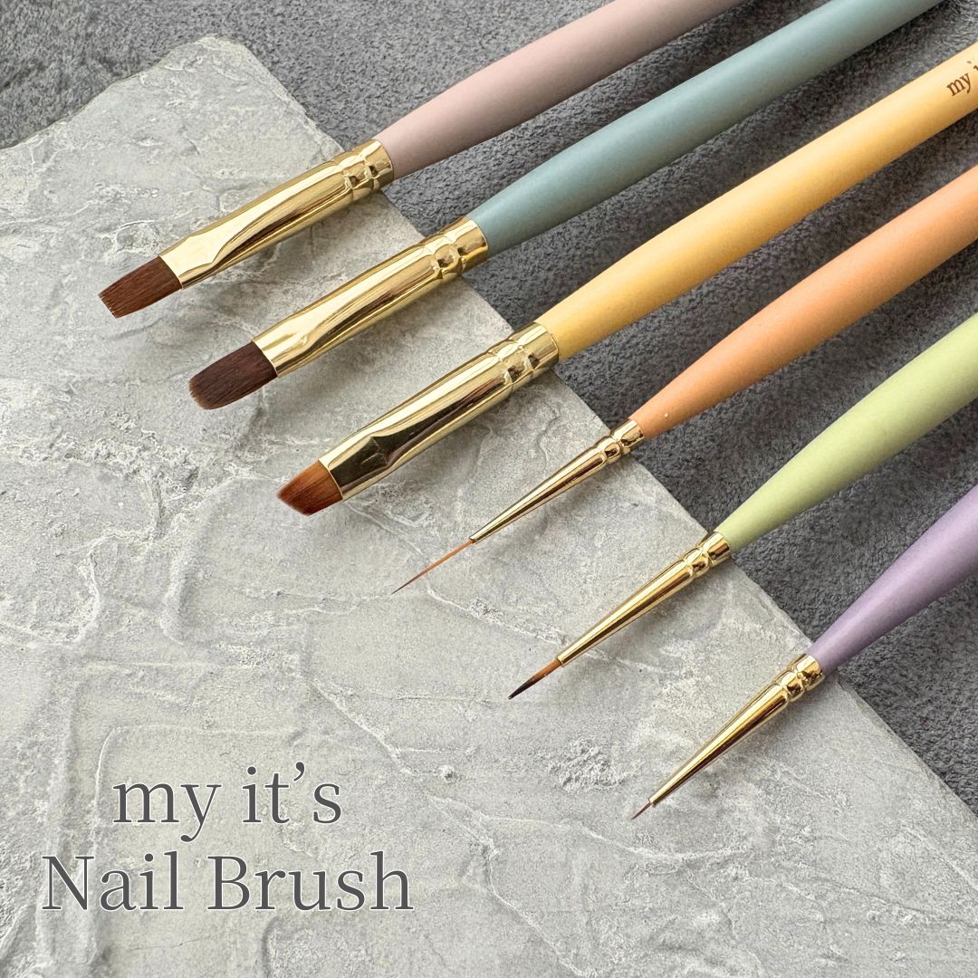 my it's Nail brush ネイルブラシ 筆