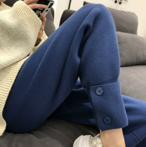 ニットパンツ レディース 秋冬 ケーブル編みニット テーパードパンツ ニットパンツ トレンド イチオシ ニットパンツ カジュアル モード シンプル リラックス イージーパンツ ウエストゴム 楽ちん ニットパンツ レディース 秋冬 ケーブル編みニット テーパードパンツ ニットパンツ トレンド イチオシ ニットパンツ カジュアル モード シンプル リラックス イージーパンツ ウエストゴム 楽ちん