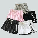 ショートパンツ 短パン ハーフパンツ カジュアルパンツ ウエストゴム レディース 美脚効果 ジョギング ルームウェア スポーツウェア ショートパンツ 部屋着 綿...