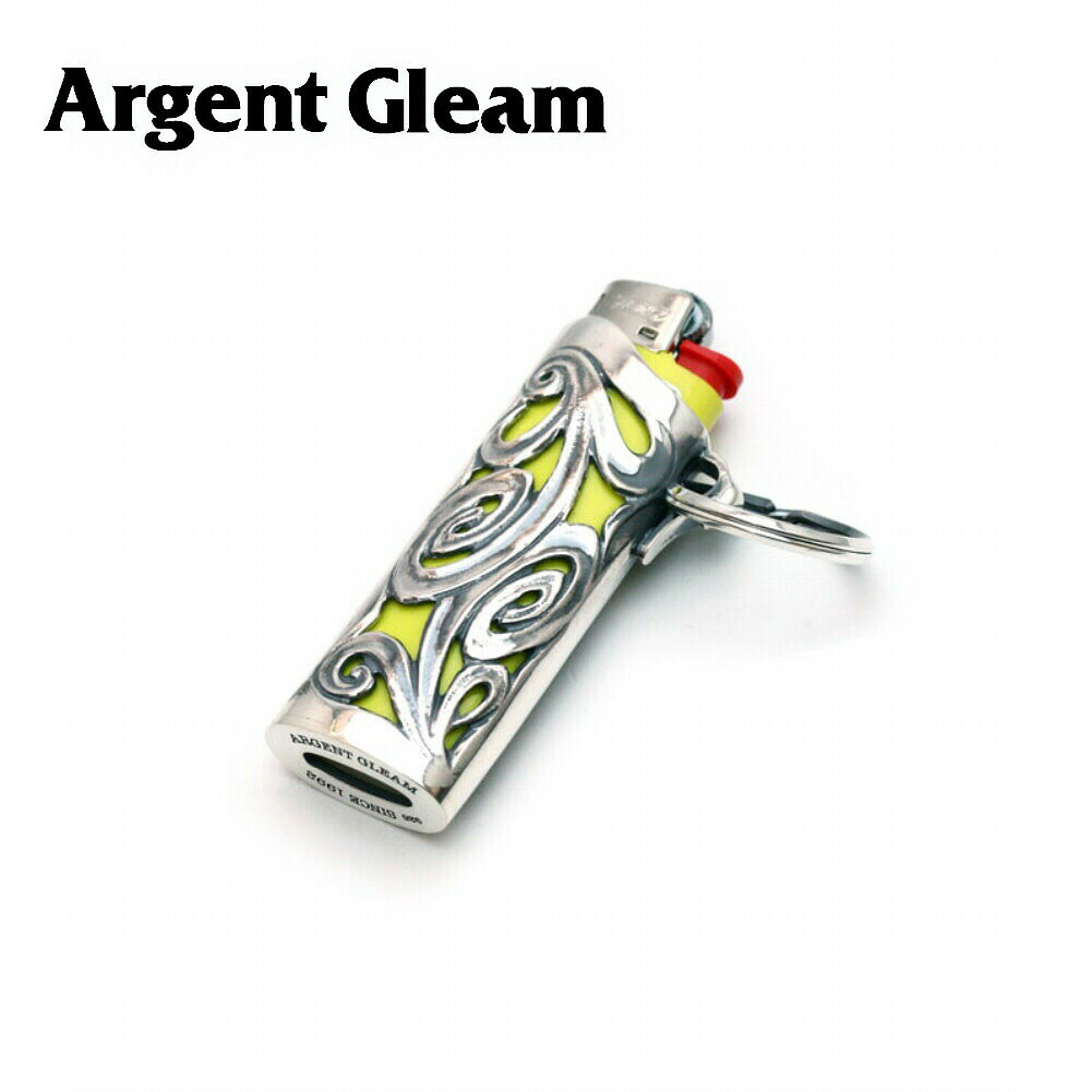 ArgentGleam アージェントグリーム シルバー925 ライターケース Small AK-74 ブランド ARGENT GLEAM チェーン ライターケース リング ホルダー キーリング シルバー シルバーチェーン ネックレス 革紐 キーホルダー スモールサイズ ケース シリーズ コンビ スモール