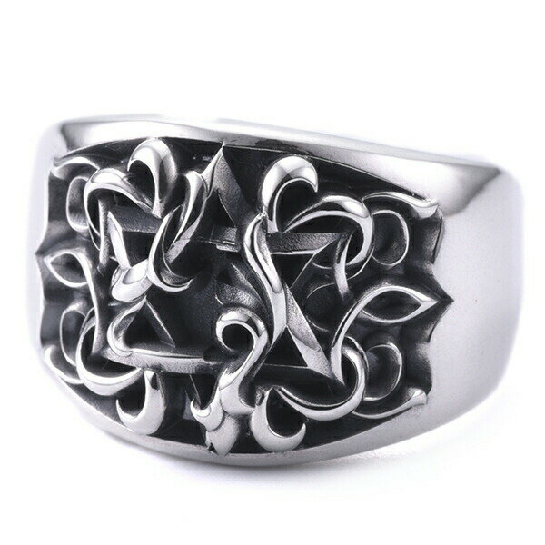 楽天アリゼDEAL DESIGN ディールデザイン ミッドヘックス リング 5〜23号 指輪 シルバーリング メンズ 男性 シルバーアクセサリー シルバーアクセ スターリングシルバー メンズアクセサリー メンズアクセ メンズリング メンズ指輪 男性用指輪 ハード かっこいい ロック バイカー 5号