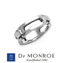 Dr MONROE ドクターモンロー ユニセックス&ペアリング スモールタイプ シンプル モード スタイリッシュ Dr MONROE ドクターモンロー 銀 シルバーアクセサリー ミニマルなデザイン・大人の深みとさり気なさが最高に引き立つアクセ メカ メカニカル 機械 マシン ビス ペア(4)
