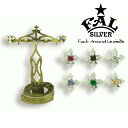 F.A.L Wゴシッククロスピアス(石なし+石あり) ピアス クロス ジルコニア シンセティックルビー クロス ジルコニア シンセティックルビー スタッドピアス ペア 2個セット エフエーエル Fuck Around Lewisite ファックアラウンドルイサイト