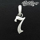 RAT RACE ラットレース R.A.W ナンバートップ 7 数字 ペンダントトップ チェーンなし Sサイズ ナンバー シルバーアクセサリー シルバーアクセ ...