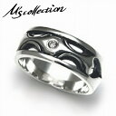 M's collection エムズコレクション シルバー925 ホワイトジルコニア ストーン リング シルバー CZ ペア メイドインジャパン ドメスティック...