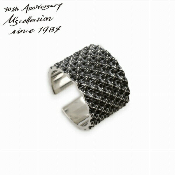 M's collection エムズコレクション トリプルX EDITION 30thアニバーサリー スタッズワイド シルバーアクセサリー 銀 SV925 シル...