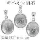 隕石 ギベオン メテオライト シルバー ペンダントトップ オーバル 天然石 パワーストーン ギベオン隕石 ギベオンアクセサリー メテオライトペンダントトップ 天...