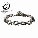 GIGOR ジゴロウ インリュースブレスレット TANGLAM series タングラムシリーズ 透かし 立体 アラベスク メンズ ハード 存在感 アクセサリー...