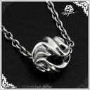 GIGOR ジゴロウ レニティー ペンダント シルバーネックレス シルバー925 シルバーペンダント 曲線 透かし GIGOR ジゴロウ ブランド シルバー メンズネックレス スカーリス 地金を直接削り出し造形する事により新たなGIGORの表現を模索したシリーズ ボール 男性用 銀 シンプル(4)