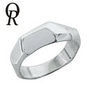 Quiet Room シンプル 鏡面 シルバー リング 7号~25号 メンズ レディース シンプル シルバーリング QRR-002 シルバーアクセサリー シルバーアクセ シルバーリング リング 指輪 シンプル シンプルリング シンプルアクセサリー メンズ 男性 レディース 女性 ユニセックス