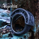 Superbia “オクリス”リング 13号~27号 Rococo シルバーリング シルバー925 メンズ スペルヴィア スペルヴィア Superbia 西洋美術やアンティークの趣を巧みに表現する国内ブランド スペルビア ブランド ロココ美術 バロック グロテスク アンティーク ジュエリー ダーク