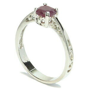 ルビー ボリュームプラチナコート シルバーリング 7.5〜14号 レディース リング Ruby 女性用 指輪 レディースアクセサリー シルバーリング レディース...