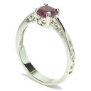 ルビー ボリュームプラチナコート シルバーリング 7.5〜14号 レディース リング Ruby 女性用 指輪 レディースアクセサリー シルバーリング レディース...