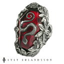 LYLY ERLANDSSON the LYLY red 7号〜25号 リリーエルランドソン リリー シルバー925 海外ブランド the LYLY ザ・リリー...