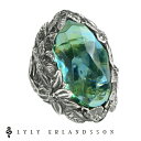 LYLY ERLANDSSON the WINTER aqua blue ブルー 7号〜25号 リリーエルランドソン ウィンター シルバー925 the WIN...
