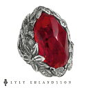 LYLY ERLANDSSON the WINTER red レッド 7号〜25号 リリーエルランドソン ウィンター シルバー925 the WINTER ザ・...